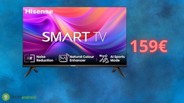 Smart TV Hisense, OFFERTA strepitosa su Amazon con le Offerte di Primavera