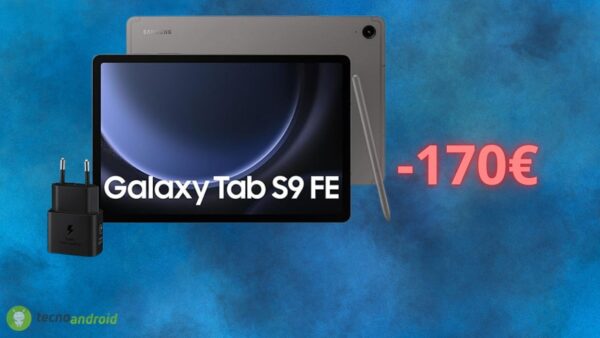 Samsung Galaxy Tab S9 FE ha un PREZZO ASSURDO con le Offerte di Primavera Amazon