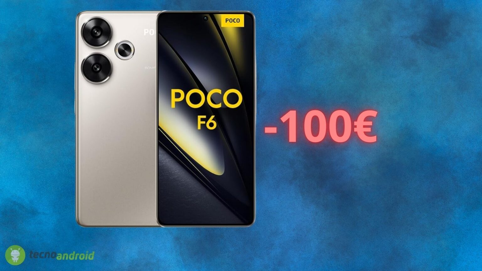 Amazon offre il Poco F6 con uno sconto incredibile (-150€)