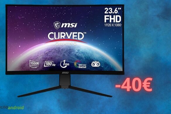 Monitor da gaming MSI in OFFERTA da URLO su Amazon