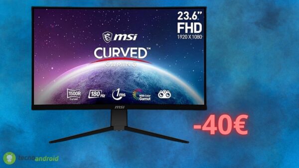 Monitor da gaming MSI in OFFERTA da URLO su Amazon