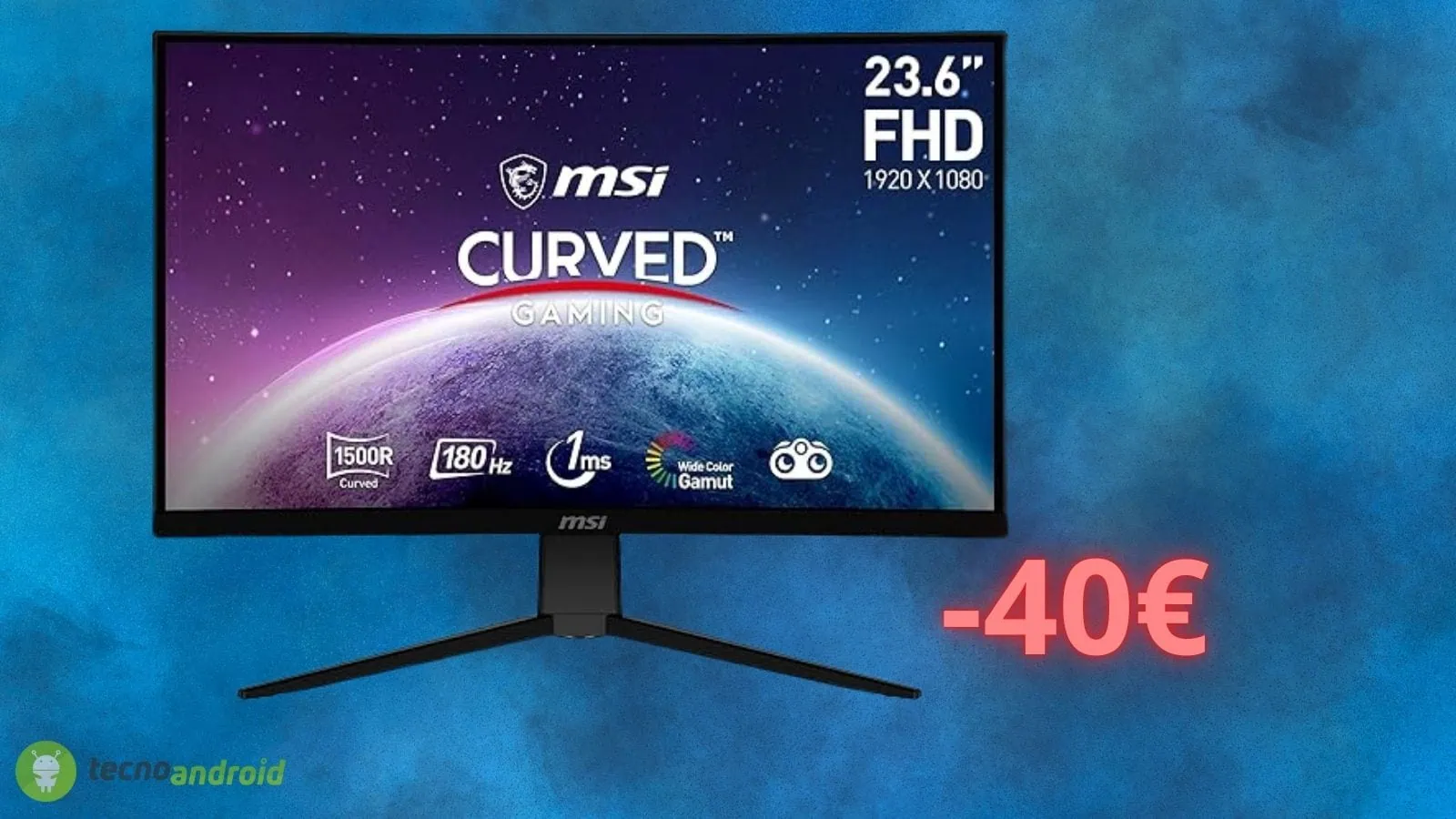 Monitor da gaming MSI in OFFERTA da URLO su Amazon