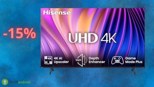 Smart TV Hisense con sconto del 15% con le Offerte di Primavera Amazon