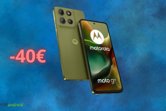 Amazon sconta lo smartphone Motorola a soli 160€ con le OFFERTE di PRIMAVERA
