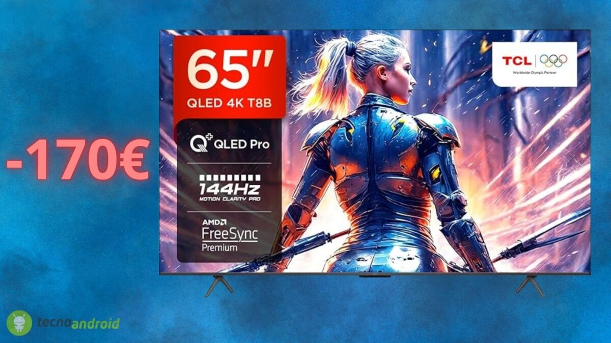 Smart TV TCL con prezzo CROLLATO su Amazon con le OFFERTE di Primavera