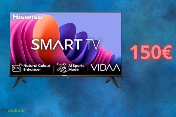 Smart TV Hisense a 150 euro: lo SCONTO migliore del momento su Amazon