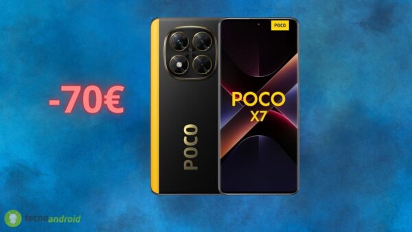 POCO X7 con 70 euro di sconto solo oggi su Amazon