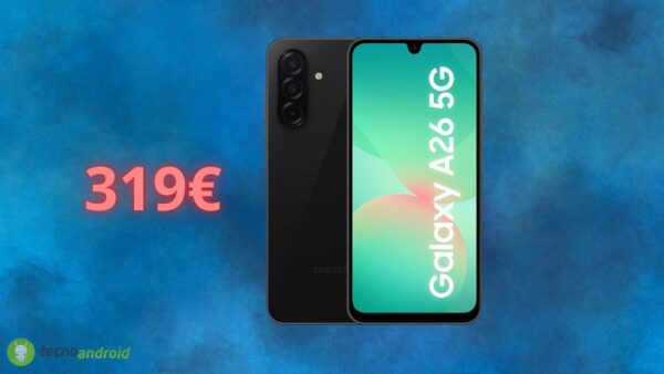 Amazon REGALA il Samsung Galaxy A26 con le OFFERTE di PRIMAVERA