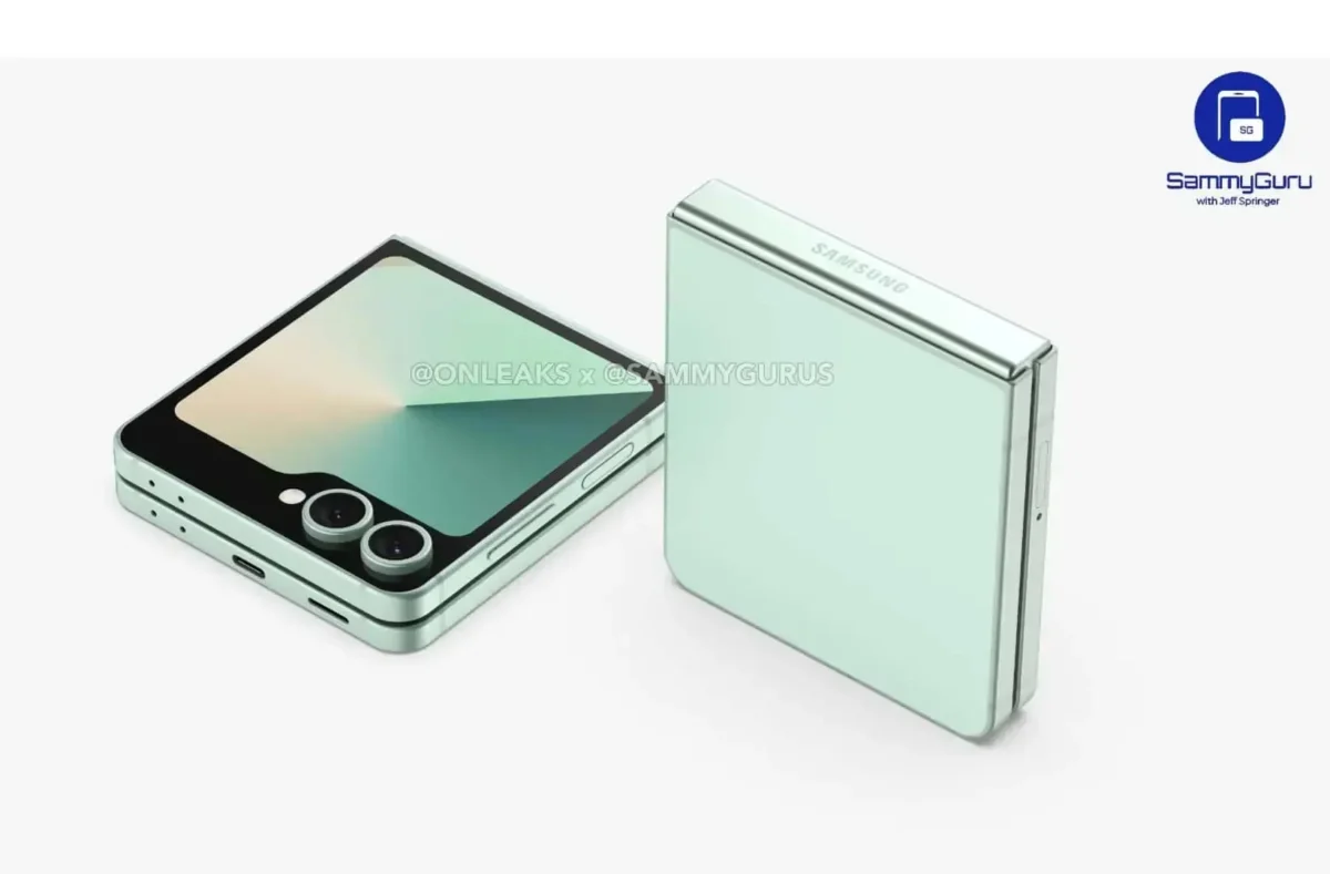 Samsung Galaxy Z Flip FE immagini render_2
