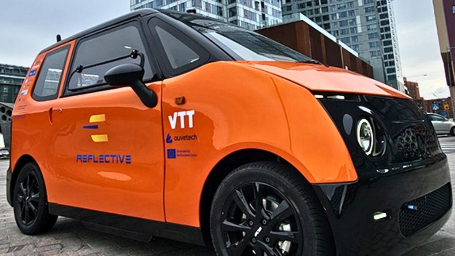 Reflective: la nuova microcar full electric con ricarica wireless