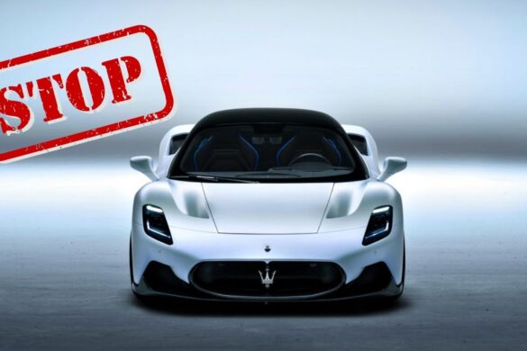 Maserati cancella la MC20 Folgore: il sogno elettrico svanisce