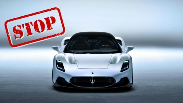 Maserati cancella la MC20 Folgore: il sogno elettrico svanisce