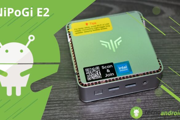 NiPoGi E2 è il mini PC portatile con hardware sostituibile, adatto come server domestico o media center – Recensione