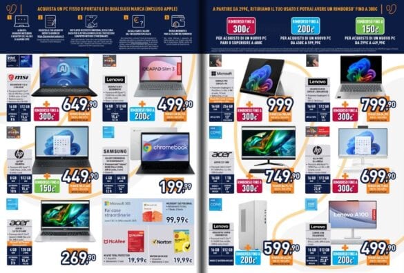 Screenshot 2025-03-23 164935 volantino unieuro 20-2 aprile