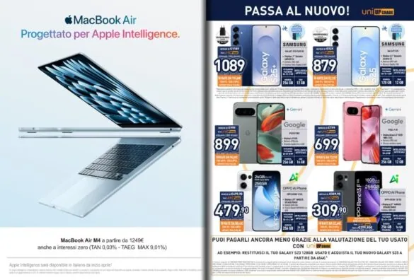 Screenshot 2025-03-23 165050 volantino unieuro 20-2 aprile