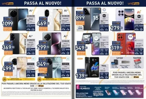 Screenshot 2025-03-23 165059 volantino unieuro 20-2 aprile