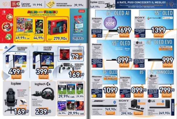 Screenshot 2025-03-23 165110 volantino unieuro 20-2 aprile