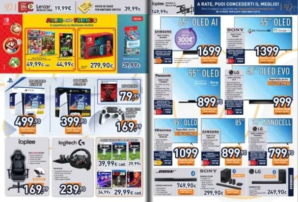Screenshot 2025-03-23 165110 volantino unieuro 20-2 aprile