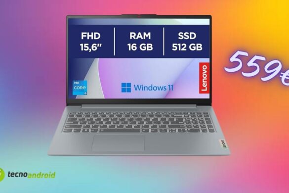 Amazon continua con le offerte shock: Lenovo IdeaPad Slim 3 a 559€