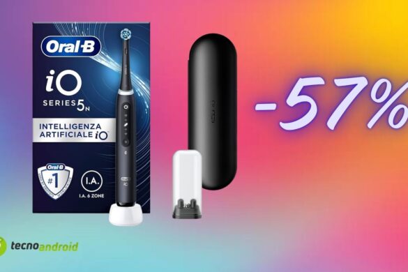 Amazon sconta del 57% lo spazzolino Oral-B iO 5N: offerta imperdibile