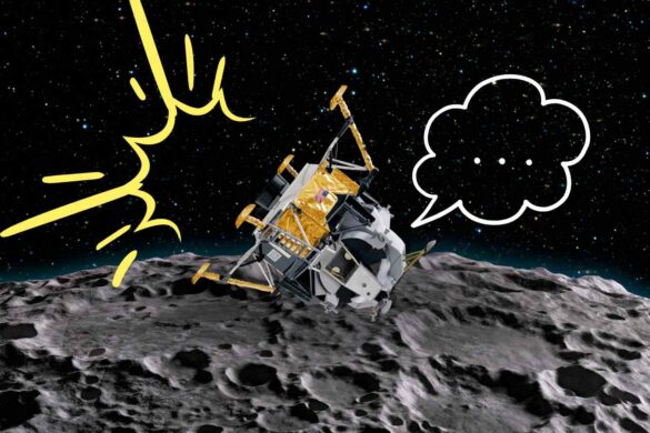 Athena sulla Luna: atterraggio riuscito… ma sottosopra!
