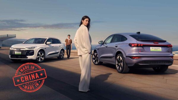 Audi lancia AUDI, un nuovo brand elettrico creato con SAIC per conquistare il mercato cinese con design, tecnologia e ricarica ultra veloce.