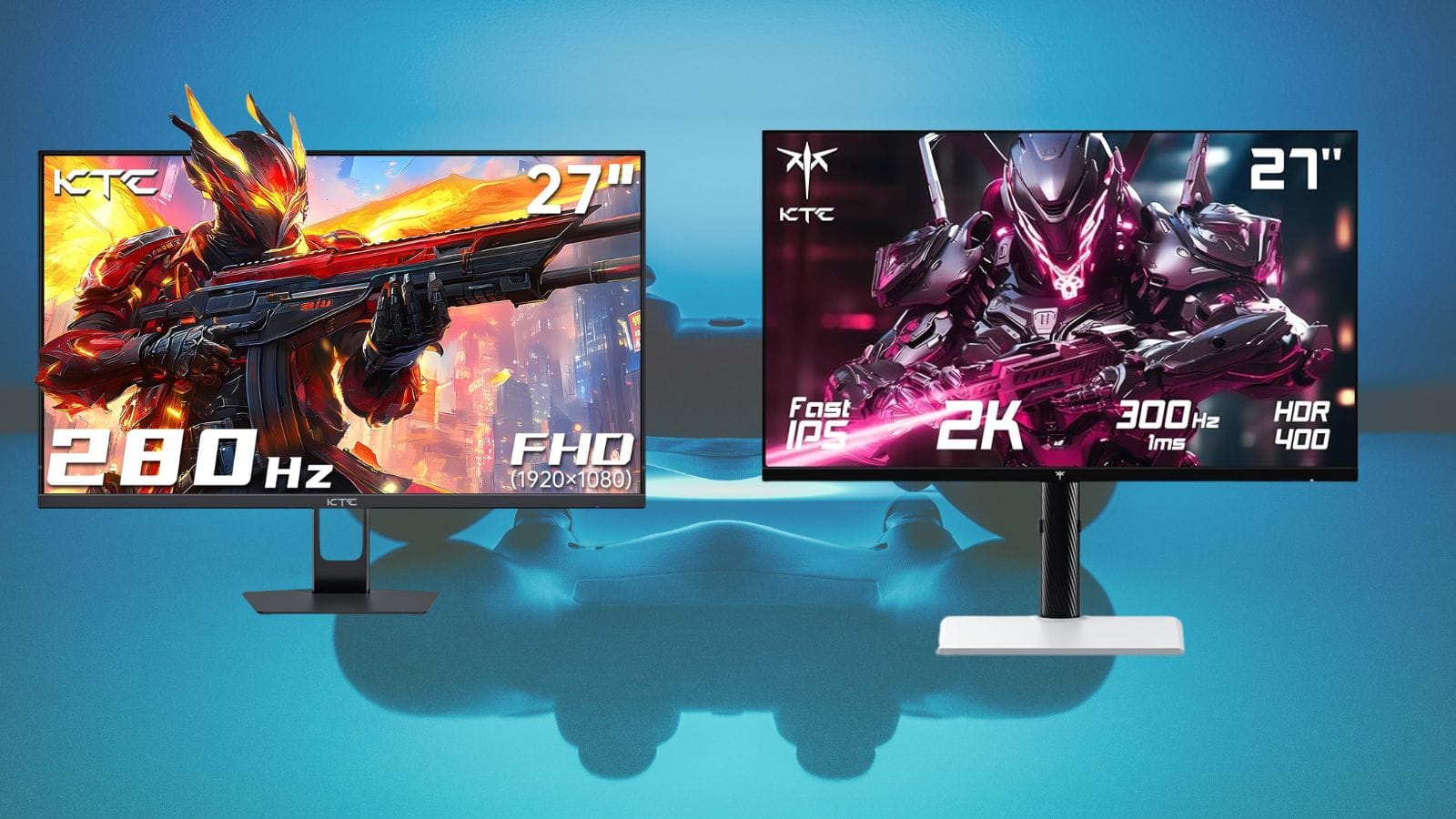 KTC lancia nuovi monitor da gaming e da ufficio a prezzi molto convenienti
