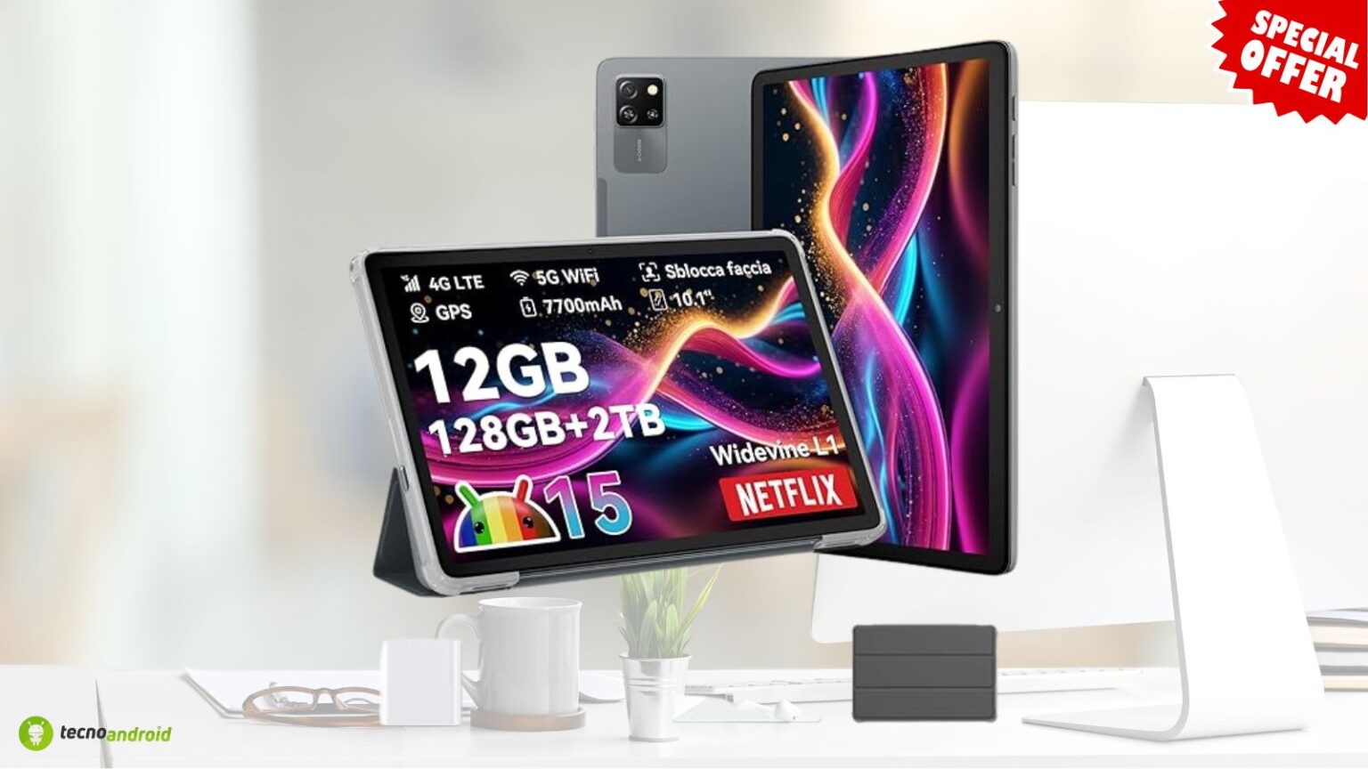 Blackview Tab60 Pro in offerta con doppio sconto su Amazon: il prezzo è ottimo