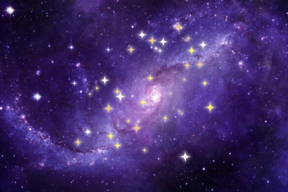 Hubble cattura la nascita di stelle in una galassia “esplosiva”