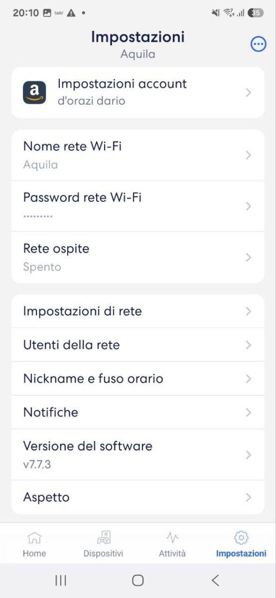 Eero 7 - utilizzo Eero 7 - utilizzo