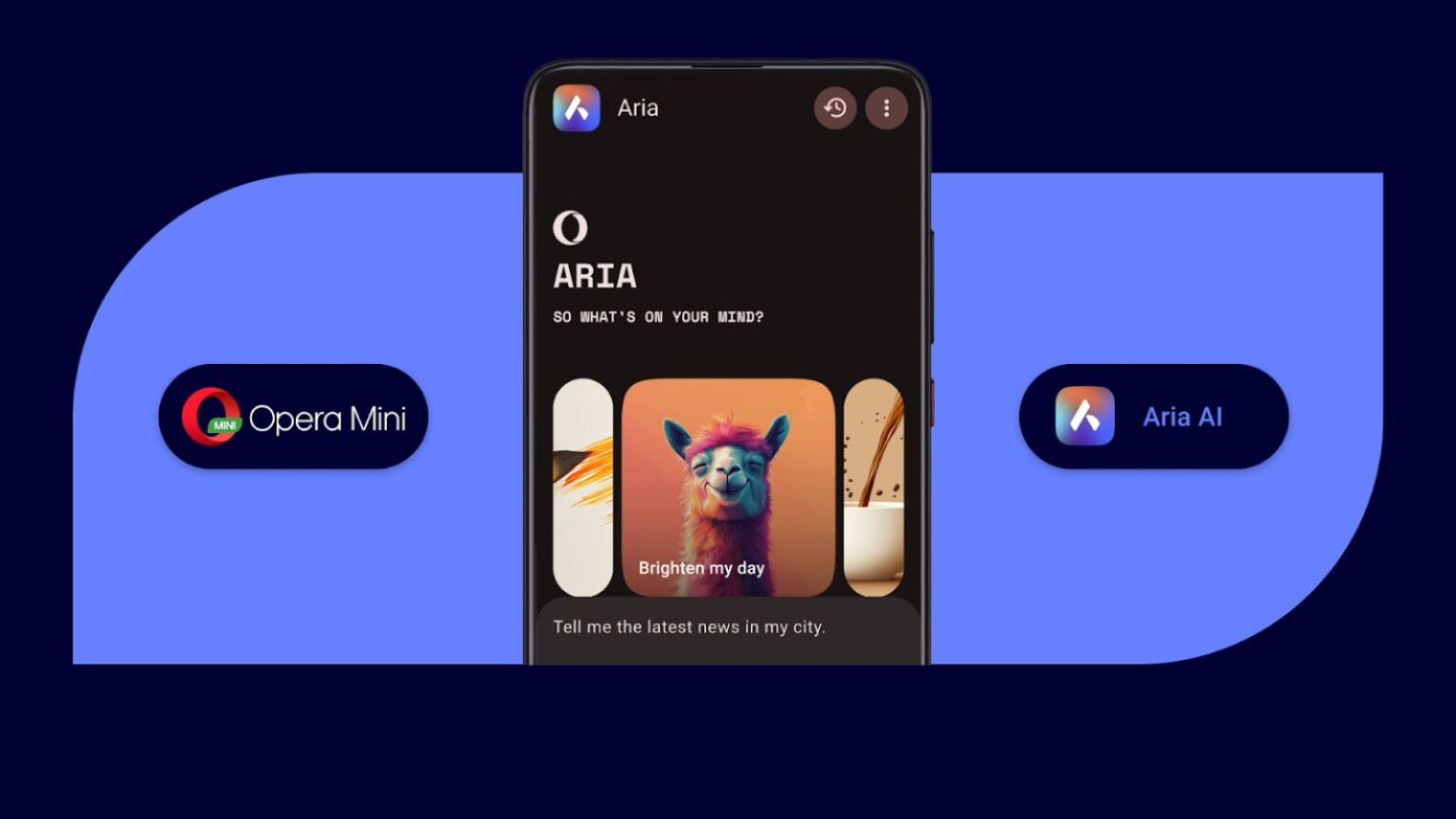Opera estende la sua AI Aria anche al browser Opera Mini e ai suoi 100 milioni di utenti