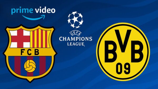 Prime Video: in esclusiva Barcellona-Borussia Dortmund per la Champions League domani 9 aprileq