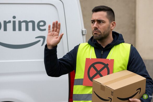 Amazon: domani 18 aprile non aspettavi nessun pacco, corrieri in sciopero