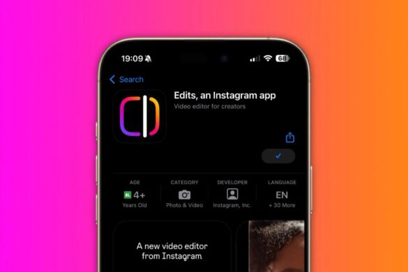 Instagram lancia Edits per i creator: è gratis e combatte CupCut