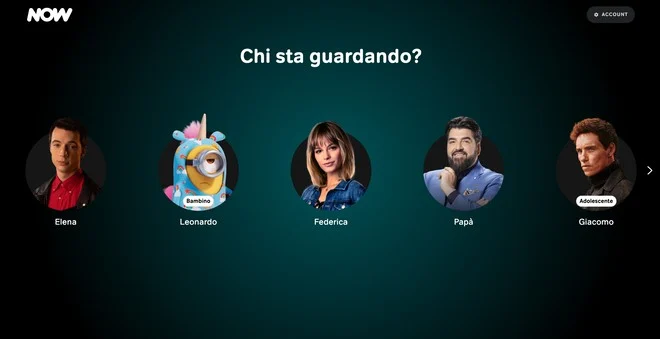NOW TV nuova interfaccia NOW TV nuova interfaccia