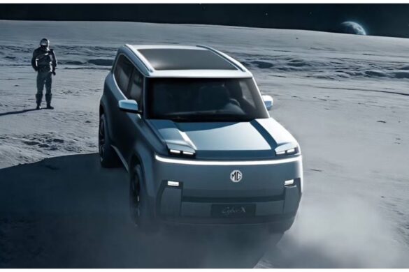 MG Cyber X, il SUV elettrico che unisce design retrò e tecnologia futuristica