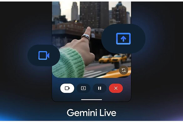 Gemini Live per tutti: Google libera le funzioni di Project Astra