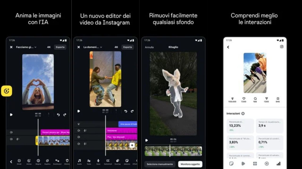 Instagram lancia Edits per i creator: è gratis e combatte CupCut Instagram lancia Edits per i creator: è gratis e combatte CupCut