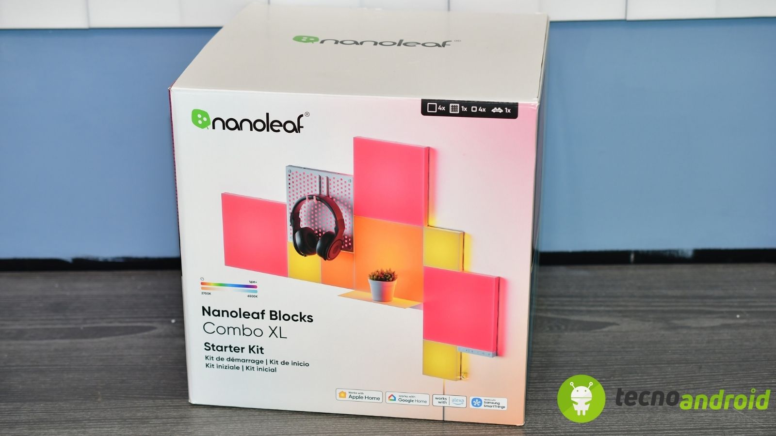 pannelli nanoleaf combo recensione