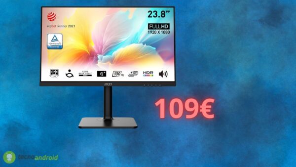 Amazon sconta a 100 euro il monitor MSI solo oggi
