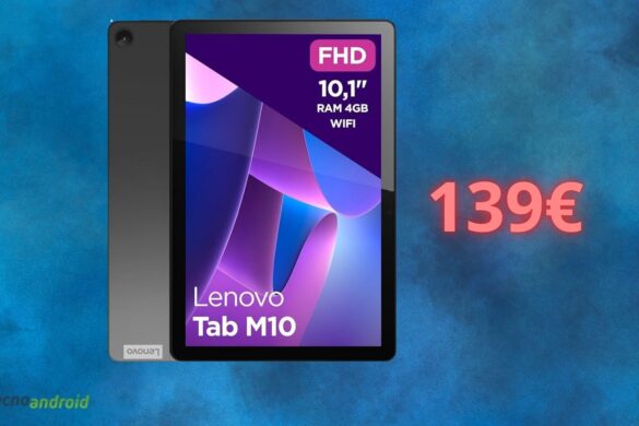 Amazon folle con lo sconto da non credere sul tablet Lenovo