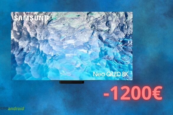 Amazon PAZZA con lo sconto di 1200 euro sulla smart TV Samsung