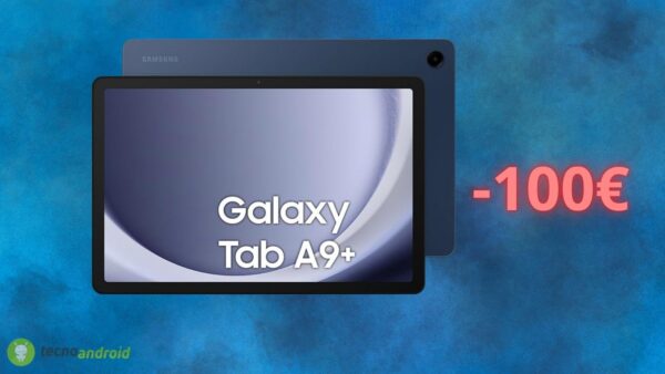 Samsung Galaxy Tab A9+ costa POCHISSIMO oggi su Amazon