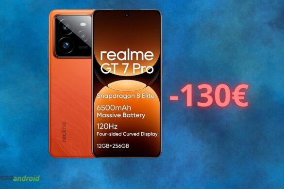 Realme GT 7 Pro a prezzo shock su Amazon: sconto di 130 euro