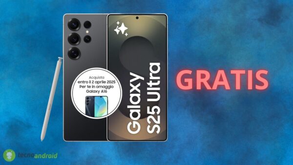 Samsung Galaxy S25 Ultra, offerta da SOGNO su Amazon: 300 euro di sconto e smartphone GRATIS