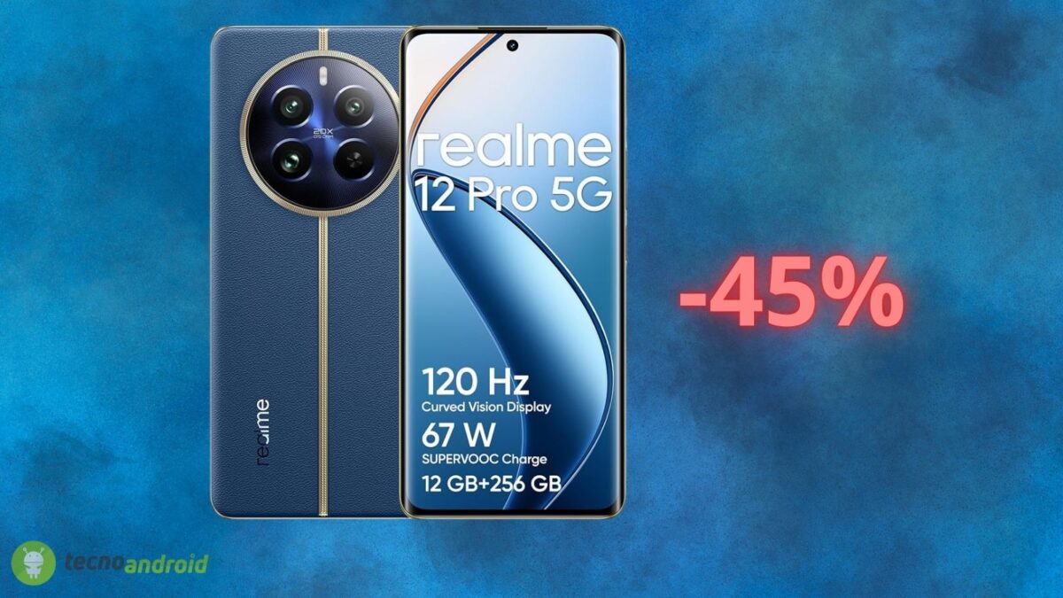 Amazon sconta del 50% il Realme 12 Pro: è da acquistare subito