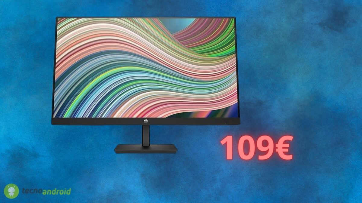 Monitor HP in offerta SHOCK su Amazon: costa solo 109 euro oggi