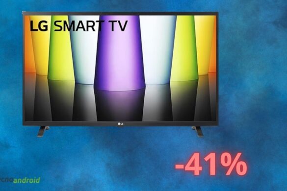 Smart TV LG a prezzo FOLLE su Amazon: sconto del 41%