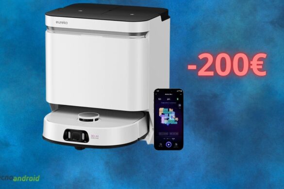 Robot aspirapolvere EUREKA con 200 euro di SCONTO su Amazon: l’offerta è ASSURDA