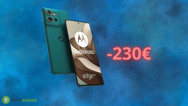 Motorola Edge 50 è SCONTATO di 230 euro su Amazon solo oggi